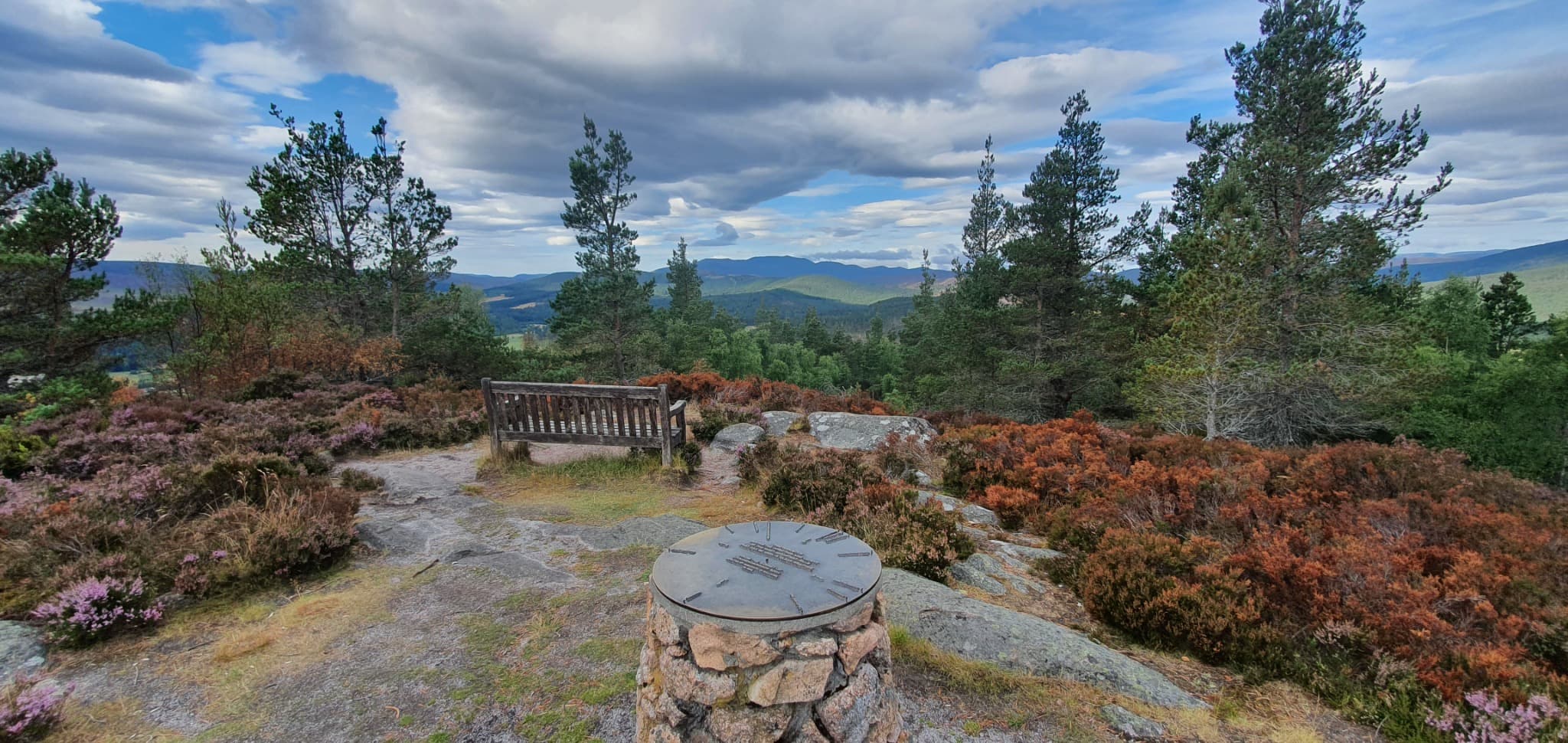 Craigendarroch viewpoint, Ballater